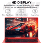 bvate 14-Zoll-Laptop-Computer, 8 GB DDR4, Quad-Core N5095 CPU Notebook Notebook – Bild 4