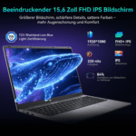 blackview 180° Drehung Hibook6 15,6" Intel N150 256/512GB Notebook – Bild 4