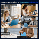MENGHU 18,5-Zoll FHD Laptop, 16GB RAM 1TB SSD, Sicherheitsschloss, RJ45, HDMI Notebook – Bild 5