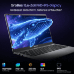 blackview 15,6" Laptop, AMD Ryzen 5 3500U 16GB RAM 512GB SSD, Windows 11 Notebook – Bild 2