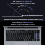 blackview 15,6" Laptop, AMD Ryzen 5 3500U 16GB RAM 512GB SSD, Windows 11 Notebook – Bild 5