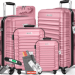 KESSER Kofferset, 4 Rollen, , 4tlg. Hartschalenkofferset Hartschalenkoffer Reisekoffer Set