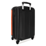 NoBoringSuitcases.com© Hartschalen-Trolley Rot und rosa Zitat 'hola' 55x35x20cm, 4 Rollen, Handgepäck Koffer & Trolleys, Luggage, Reisekoffer Frauen – Bild 3