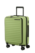 Samsonite Hartschalen-Trolley RESTACKD, verschiedene Größen und Farben, 4 Rollen, Reisekoffer mit TSA Schloss Volumenerweiterung Packtaschen
