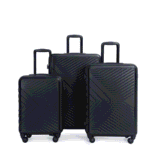 Travelhouse Trolleyset Bali, 4 Rollen, , Inneinader stapelbar. Standfüße mit Hängefunktion M&L.