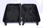 Travelhouse Trolleyset Bali, 4 Rollen, , Inneinader stapelbar. Standfüße mit Hängefunktion M&L. – Bild 3