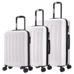 Flexot Hartschalen-Trolley F-3045 – Kofferset – ABS-Hartschale, 4 Rollen, Robuster und moderner Koffer mit vier 360° Rollen und Zahlenschloss