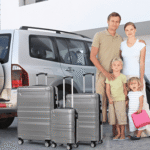 Merax Trolleyset, , Hartschalenkofferset, TSA-Schloss, Doppelrollen – Bild 2