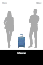 Samsonite Weichgepäck-Trolley RE-LITE, verschiedene Größen und Farben, 4 Rollen, Reisekoffer TSA-Schloss Stickerbogen Volumenerweiterung Laptopfach – Bild 2