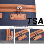 Travelhouse Trolleyset Bari, 4 Rollen, – Bild 3