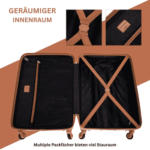 Travelhouse Trolleyset Bari, 4 Rollen, – Bild 5