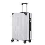 yonsly Hartschalen-Trolley Reisekoffer ABS Hartschalen Trolley, Rollkoffer Handgepäck, 4 Rollen, Sicherheitsschloss, Weichem Gummigriff,56/66/76 cm, 45/69/99 L