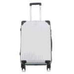 yonsly Hartschalen-Trolley Reisekoffer ABS Hartschalen Trolley, Rollkoffer Handgepäck, 4 Rollen, Sicherheitsschloss, Weichem Gummigriff,56/66/76 cm, 45/69/99 L – Bild 2