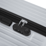 yonsly Hartschalen-Trolley Reisekoffer ABS Hartschalen Trolley, Rollkoffer Handgepäck, 4 Rollen, Sicherheitsschloss, Weichem Gummigriff,56/66/76 cm, 45/69/99 L – Bild 3