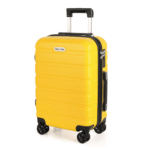 TAN.TOMI Handgepäckkoffer Koffer Hartschale Leicht Reisekoffer ABS Geräumig Haltbar, 4 Rollen, Trolley Handgepäck Große Kapazität mit 4 Rollen und Zahlenschloss