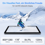 TABWEE T80 10.1” Android 16 incl. Tastatur, Maus, Stift Tablet – Bild 3