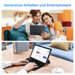 TABWEE T80 10.1” Android 16 incl. Tastatur, Maus, Stift Tablet – Bild 4