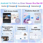 TABWEE T80 Android 16 WLAN 10-Zoll-Tablet mit 64/128 GB Tablet – Bild 4