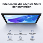 DOOGEE U10 Android 16 Tablet mit Tastatur, Stift, Maus, 10 Zoll, 128GB ROM AI Tablet – Bild 4