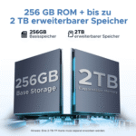 DOOGEE U11 Pro Android 16 Tablet mit Tastatur, Stift, Maus, Hülle, 11 Zoll Tablet – Bild 3