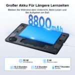 POCKAM P11 Android 16 Tablet mit Tastatur, Stift, Maus, 11 Zoll, 8800mAh Tablet – Bild 3