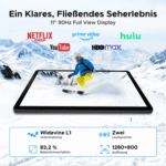 POCKAM P11 Android 16 Tablet mit Tastatur, Stift, Maus, 11 Zoll, 8800mAh Tablet – Bild 5