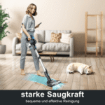 INSE Akku-Hand-und Stielstaubsauger Akku Staubsauger, Akkustaubsauger,Ultraeffizientes Filtrationssystem, Akku Staubsauger, Staubsauger Kabellos, 35KPa, 1,2L Große Staubbehälter, 55 Minuten – Bild 3