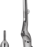 Grundig Akku-Stielstaubsauger VCH 9832, 2- in 1 Akkusauger, herausnehmbares Handteil, beutellos, 75 min Akkulaufzeit, platzsparende Aufbewahrung, 4-stufige Akkuanzeige