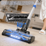 Grenintol Akku-Hand-und Stielstaubsauger Akku Staubsauger,65000pa,Akku Handstaubsauger,Akkusauger kabellos YOMA, beutellos, Kabellos nutzbar,LED-Anzeige,Wandhalterung für platzsparende Lagerung – Bild 3