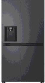 LG Side-by-Side GSLC41EPPE, 179 cm hoch, 91,3 cm breit, Total No Frost, LINEARCooling, Multi-Airflow, Integrierter Wassertank