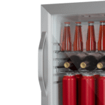 Klarstein Getränkekühlschrank Beersafe M, 54 cm hoch, 40.5 cm breit, Bierkühlschrank Getränkekühlschrank Flaschenkühlschrank mit Glastür – Bild 3