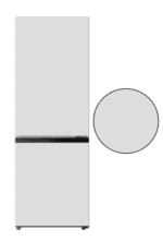 Hanseatic Kühl-/Gefrierkombination HKGK14349BW, 143 cm hoch, 49,5 cm breit – Bild 4
