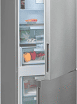 BAUKNECHT Kühl-/Gefrierkombination KGN Eco 201 C, 203,5 cm hoch, 59,5 cm breit, Kein Abtauen und ideales Frischeklima dank Dual Cool Total NoFrost