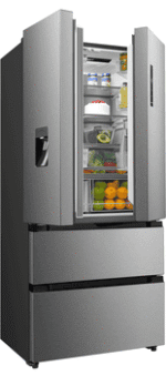 Hanseatic French Door HFD18983DWDI, 189,8 cm hoch, 83,3 cm breit – Bild 2