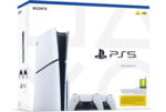 Playstation PlayStation 5 Slim Konsole Disk Edition + 2 Controller Bundle 1TB, mit CD Laufwerk Disc – Bild 2