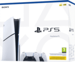 Playstation PlayStation 5 Slim Konsole Disk Edition + 2 Controller Bundle 1TB, mit CD Laufwerk Disc – Bild 4