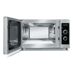 Caso Mikrowelle C1800M, Mikrowelle, 34 l, 7 Leistungsstufen, Timer max. 60 Min., Edelstahl Gehäuse und Innenraum – Bild 3