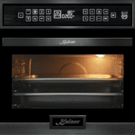 Kaiser Küchengeräte Einbau-Mikrowelle, 38,00 l, Mikrowellen-Backofen, 45 cm Hoch,TouchControl, Heißluftsystem