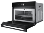 BAUKNECHT Einbau-Mikrowelle, Grill, Heißluft, Mikrowelle, Einfache Handhabung in schickem Design – Bild 2