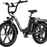 HITWAY E-Bike Faltrad 20*4,0 zoll Elektrofahrrad mit 48V18Ah Akku bis 70-140km, 7 Gang shimano shimano Schaltwerk, Kettenschaltung, Heckmotor, 864 Wh, Pedelec E Mountainbike mit StVZO APP NFC