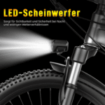 Vankel E-Bike Cityrad G73 E-Fahrrad 624WH Pedelec, 48V 13 AH 80 km Damen u. Herren, Kettenschaltung, Heckmotor, 624 Wh, Cityrad 7 Gang Shimano,Scheibenbremsen Scheibenbremse, Kettenschaltung – Bild 5