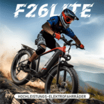 DUOTTS E-Bike Cityrad F26lite 48V 18Ah 864Wh 100km Reichweite 20x4,0Reifen7Gang Elektrisches, 7 Gang Shimano Schaltwerk, Kettenschaltung, Heckmotor, 864 Wh, Fat-Tire E-Mountainbike – Bild 3