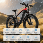 DUOTTS E-Bike Cityrad F26lite 48V 18Ah 864Wh 100km Reichweite 20x4,0Reifen7Gang Elektrisches, 7 Gang Shimano Schaltwerk, Kettenschaltung, Heckmotor, 864 Wh, Fat-Tire E-Mountainbike – Bild 4