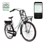 Tretwerk E-Bike Cityrad Sophia, 3 Gang, Nabenschaltung, Frontmotor, 536 Wh, Tretwerk Sophia E Bike Damen 28 Zoll Elektrofahrrad 160 - 185 cm Rad – Bild 2