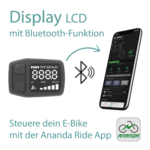 Tretwerk E-Bike Cityrad Sophia, 3 Gang, Nabenschaltung, Frontmotor, 536 Wh, Tretwerk Sophia E Bike Damen 28 Zoll Elektrofahrrad 160 - 185 cm Rad – Bild 5