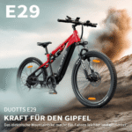 DUOTTS E-Bike Mountainbike E29 herren Elektrofahrrad 648WH 27.5 Zoll damen 48V 13.5AH 50Nm, 14 Gang Shimano Shimano Schaltwerk, Kettenschaltung, Heckmotor, 648 Wh, IPX4, max. Steigung 20–30°, max. Belastung 150 kg – Bild 4