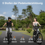 TTGO E-Bike Cityrad ZZ-28ST 28’’ E-Cityrad Alu-Tiefrahmen mit Mittelmotor und Gepäckträger, 9 Gang SHIMANO ALTUS, Kettenschaltung, Mittelmotor, 720 Wh, 36V 20AH Rahmen trägt 125 kg Abenteuer, Reichweite bis 150 km,Pedelec – Bild 4