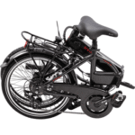 Tretwerk E-Bike Klapprad Carter, 7 Gang Shimano Tourney Schaltwerk, Kettenschaltung, Heckmotor, E Bike Klapprad 20 Zoll Pedelec 150-180cm Elektrofahrrad 7 Gang StVZO – Bild 2