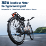 Onesport E-Bike Cityrad OT05pro herren Elektrofahrrad 700C*50C Zoll 22.5AH 36V 810WH damen, 7 Gang SHIMANO, Kettenschaltung, Heckmotor, 810 Wh, , Cityrad 7 Gang Shimano, hydraulischen Scheibenbremse, Kettenschaltung – Bild 3