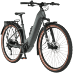 FISCHER Fahrrad E-Bike ATB TERRA T100 43 711, 10 Gang Shimano Schaltwerk Deore Schaltwerk, Mittelmotor, 711 Wh, Pedelec, Elektrofahrrad für Damen und Herren – Bild 2